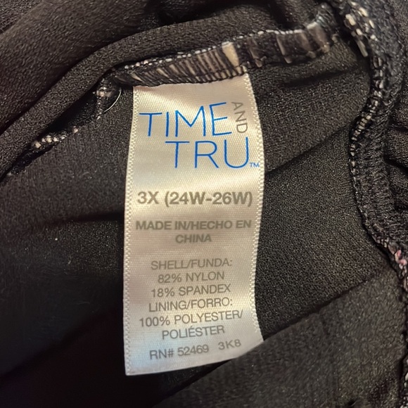 Floral Swimsuit Size 3X - Picture 3 of 3